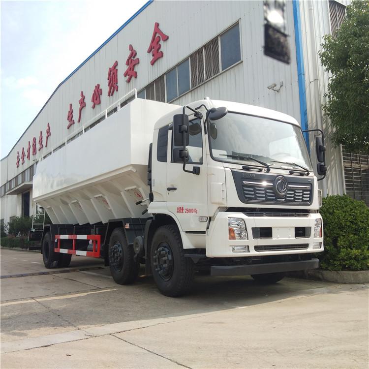 辽宁稻谷散装颗粒运输车 15吨稻谷运输车厂家 活猪运输车辆